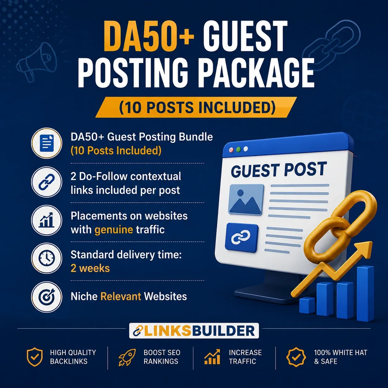 DA50+ Guest Posting Package (📰 Article Publication (We will publish your article.), General, None)